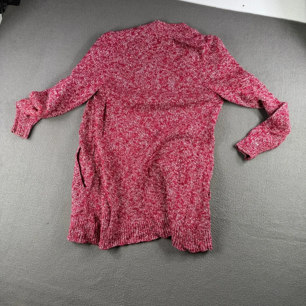 Vintage LL Bean Cardigan Sweater Women XS Marled‎ Cozy Boho Distressed Cottage